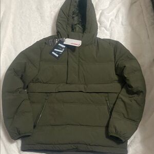 THE VERY WARM Green Puffer Jacket